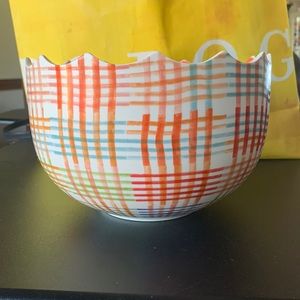 Anthropologie Ginny Gingham Pot-LARGE